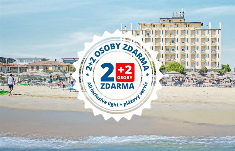 Pobyt v Lido di Classe, hotel Adler***
